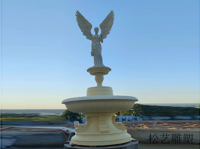 蘆溪蜀東花園水景雕塑(松
